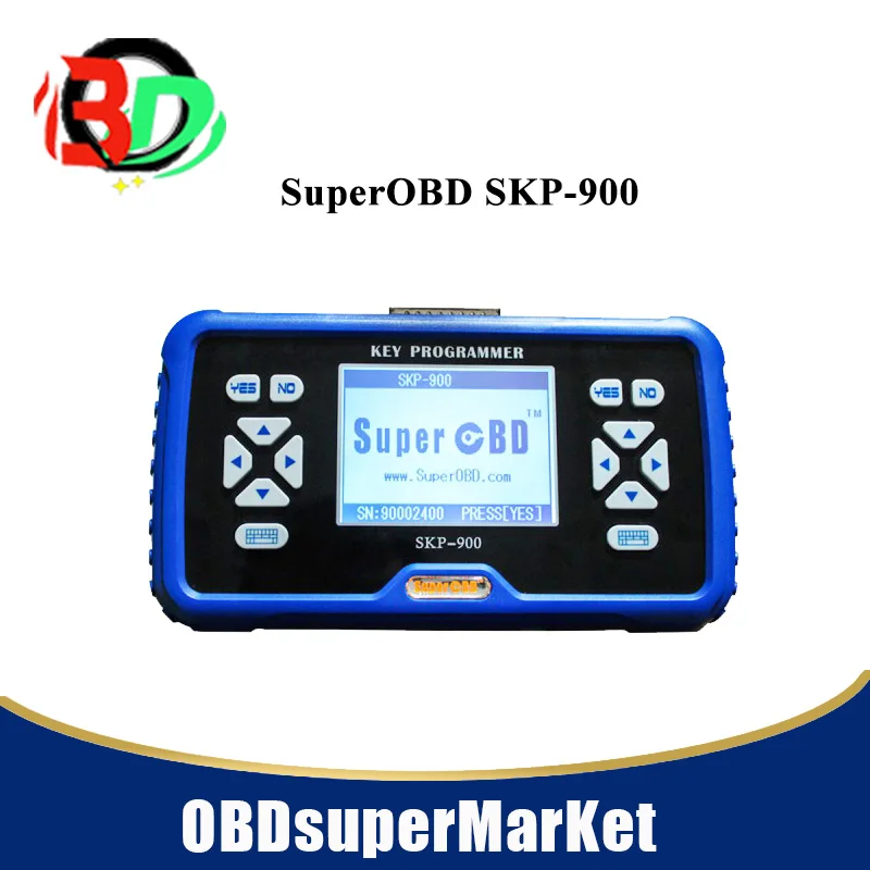 Оригинальный SuperOBD SKP 900 ручной автомобильный программатор OBD2 V5.0 skp900|obd2 auto key
