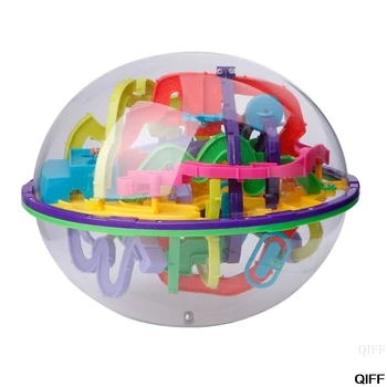 

Drop Ship&Wholesale 299 Barriers 3D Magic Intellect Ball Balance Maze Game Puzzle Globe Toy Kid Gift May06