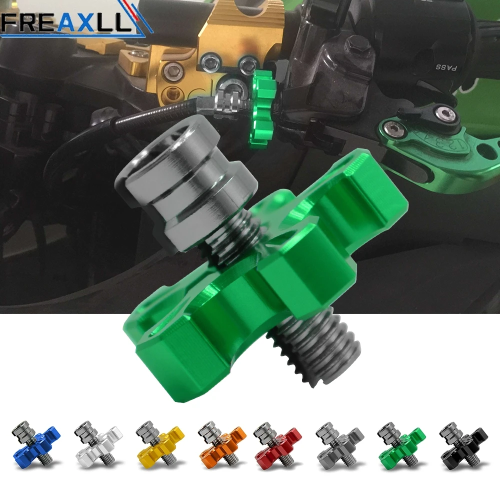 

Universal Motorcycle CNC Aluminum Clutch Cable Wire Adjuster For Kawasaki Z1000 Z1000SX Z 1000 Ninja 1000 2010-2016 2013 2014