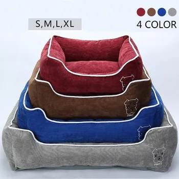 Dog Soft Bed with Waterproof Bottom 2