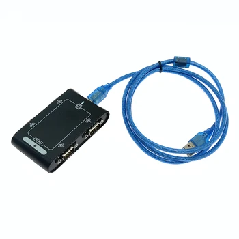 

Serial Adapter 4 port RS232 Serial DB9 COM to USB 2.0 Adapter Card rs232 to usb cable converter Industrial grade for POS system