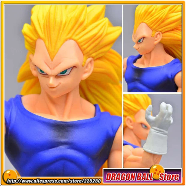 Японии аниме "Драконий жемчуг: Dragon Ball Z" оригинальные Banpresto игрушка фигурка герои dxf Vol.2-Вегета (Супер Saiyan 3)