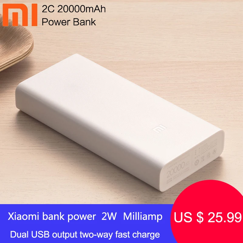 Xiaomi Powerbank 20000 mAh