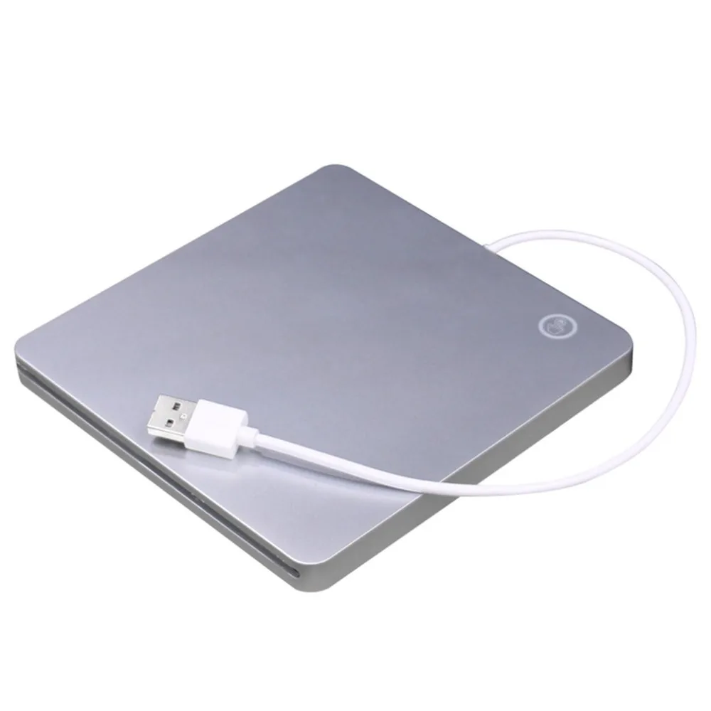 USB внешний слот DVD CD RW привод горелки супер тонкий диск мобильный внешний DVD привод для Apple для Mac book Pro Air