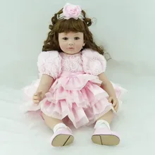 Популярные виниловые силиконовые куклы для новорожденных и малышей сопровождать Спящая реалистичные принцесса малышей Кукла Малыша высокого класса рождественские подарки на год