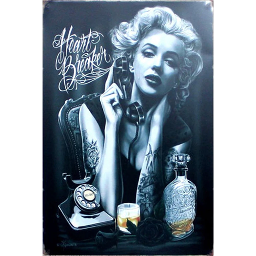 

Movie Metal Poster Vintage Tin Sign Bar Pub Home Wall Decor Retro Metal Art Beer Coffee Poster Plate
