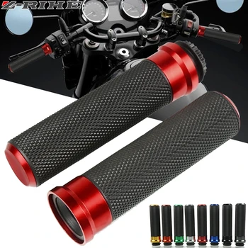 

Universal 22mm CNC Motorcycle handle grips racing handlebar grip for KTM Honda kawasaki Yamaha Suzuki Ducati Hyosung BMW