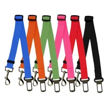 Adjustable Car Dog Car Safety Belt Nylon Pets Puppy Seat Lead Leash Harness Vehicle Seatbelt 1pcs