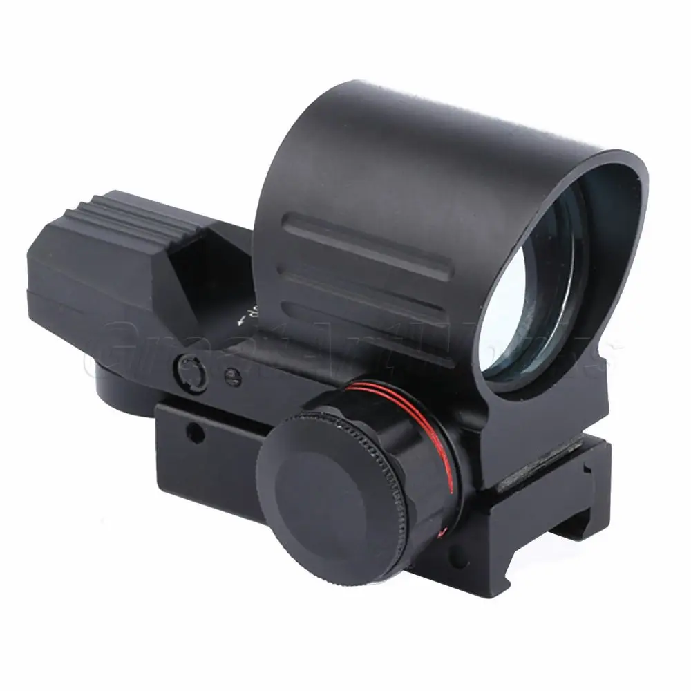 Good Quality Holographic Reflex 4 Reticles Red Green Dot Sight Scope with21mm Rail Mount For Hunting