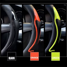 Автомобильные товары для интерьера многоцветные модные противоскользящие удобные Чехлы для рулевого колеса автомобиля Защита для большинства автомобилей