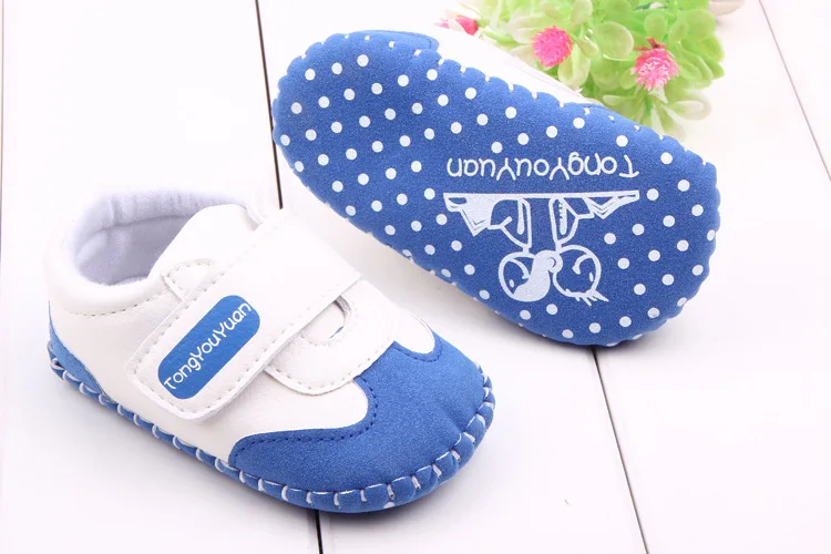 

Baby Infant Kid Boy Girl Soft Sole PU Leather Boy Sneakers Toddler Newborn Shoes 0-18 M