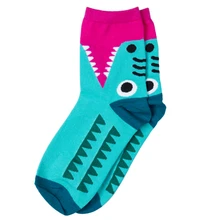 Женские носки высокого качества, тапочки с изображением животных, носки с героями мультфильмов, женские хлопковые носки-тапочки для девушек