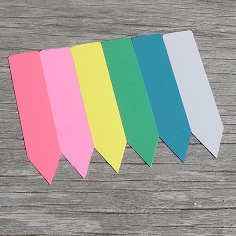 100 Pcs Set New Arrivel Waterproof Plastic Plant Labels Pot Marker 