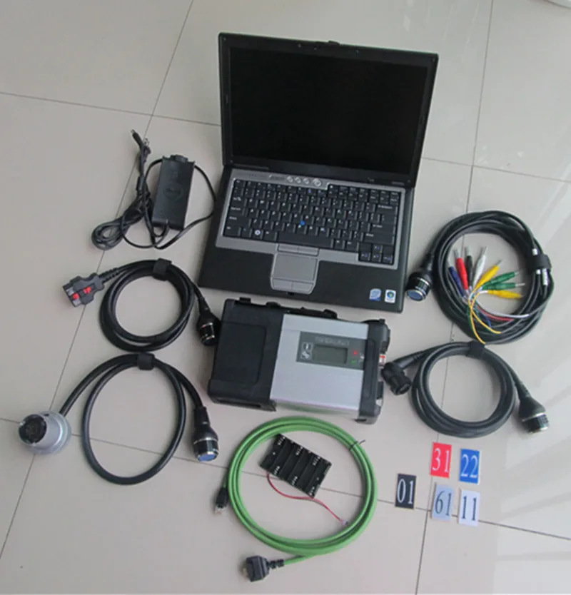 Full chip MB STAR C5 V03-2021 full system in HDD WIFI SD connect 5 with D630 Laptop for whole car/truck diagnostic |