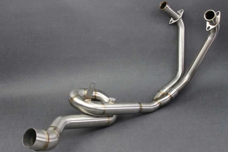 For Yamaha R3 YZF-R3 R25 2014 2015 2016 Motorcycle Exhaust Muffler Mid Pipe Full system Stainless Steel  100% Brand New (1)