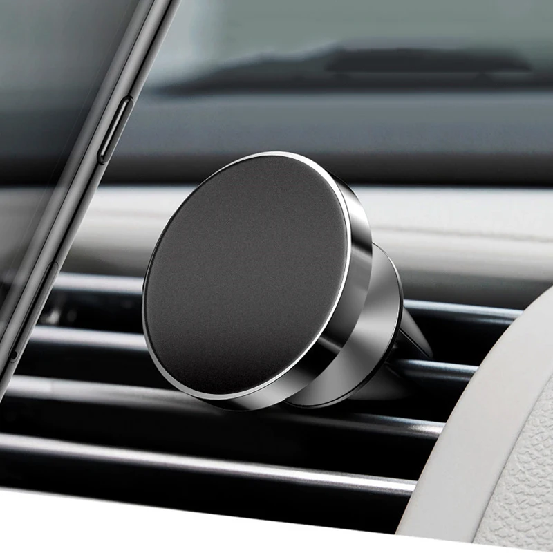 Metal Car Air Vent Support Magnetic Universal Mobile Phone Holder Stand Mount For iPhone X Magnet Cellphone Accessories