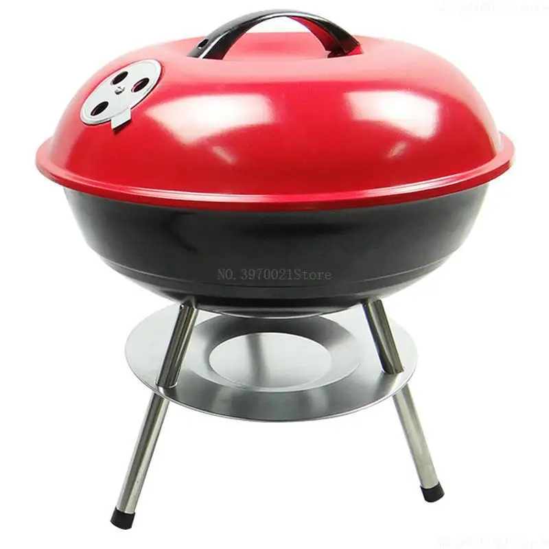 

Charcoal Barbecue BBQ Grill Outdoor Camping Cooker Bars Backyard Smoker Tool Home-use Grill Oven Stove Outdoor Camping Hiking