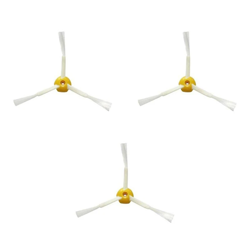 

-3pcs Secondary Brushes, Vacuum Cleaner Replacement Kit for Roomba Irobot 500 Series, 500, 564, 52708, 56708