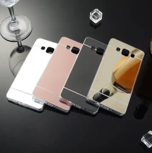 Роскошный зеркальный Мягкий чехол из ТПУ для Samsung Galaxy Note 3 4 5 6 J120 J210 J310 J510 j5 j7 Prime S9 S8