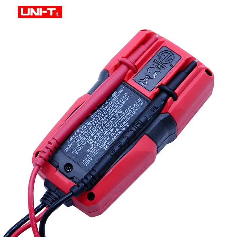 UNI-T UT125C Ручные Цифровые мультиметры мини мультиметр AC/DC Напряжение Ток Сопротивление Емкость Диод Непрерывность тест