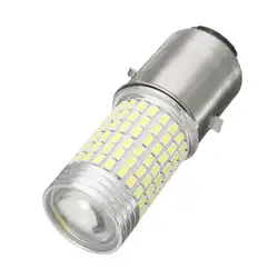 12 В 1200lm Headlight лампа высокого/ближнего света светодиодные лампы для скутер/мопед/двигателя свет 144SMD H6 BA20D белый 6000 К