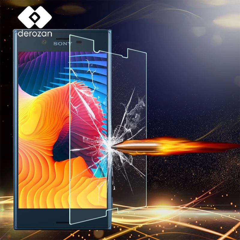 

DEROZAN Tempered Glass Film For Sony Xperia XZ Dual F8332 F8331 PS30 XZS G8232 G8231 XR F833X PP30 FZ8331 FZ8332 (2016) Screen