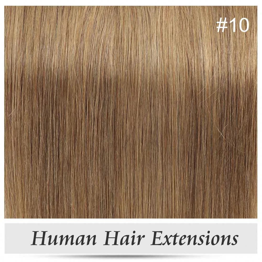Волосы Alishow 1 г/локон Remy Предварительно Связанные человеческие волосы для наращивания прямые 1" 18" 2" 22" u-образные кератиновые волосы для наращивания 50 шт - Цвет: #10