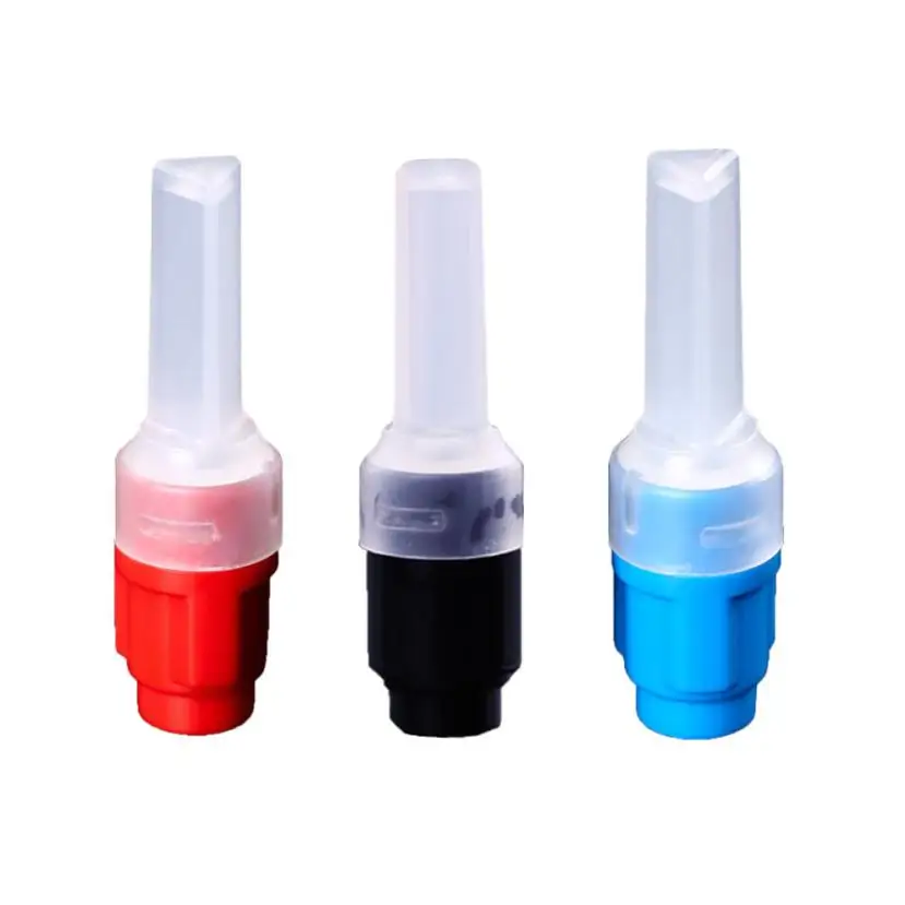 Bicycle Car Motorcycl Wheel Tire Tyre Valve Cap Flash Night LED Light Spoke Lamp