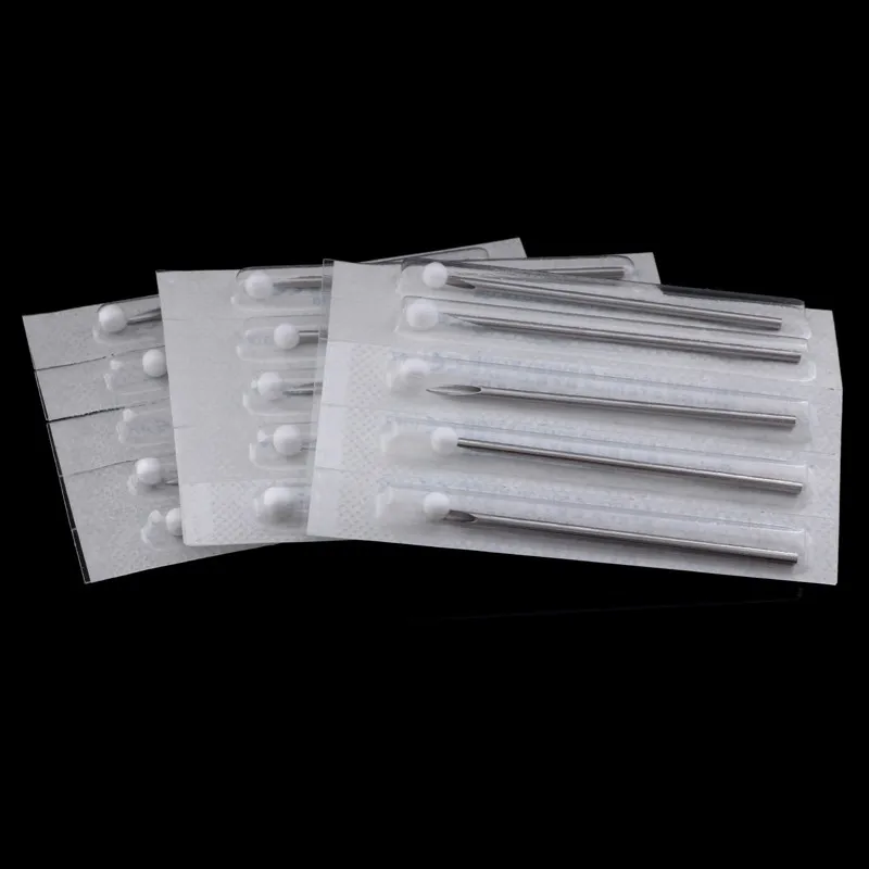 10pcs 12g/14g/16g/18g/20 Disposable Sterile Body Piercing Needles Medical Tattoo Piercing Needles For Navel Nipple Ear Nose Lip