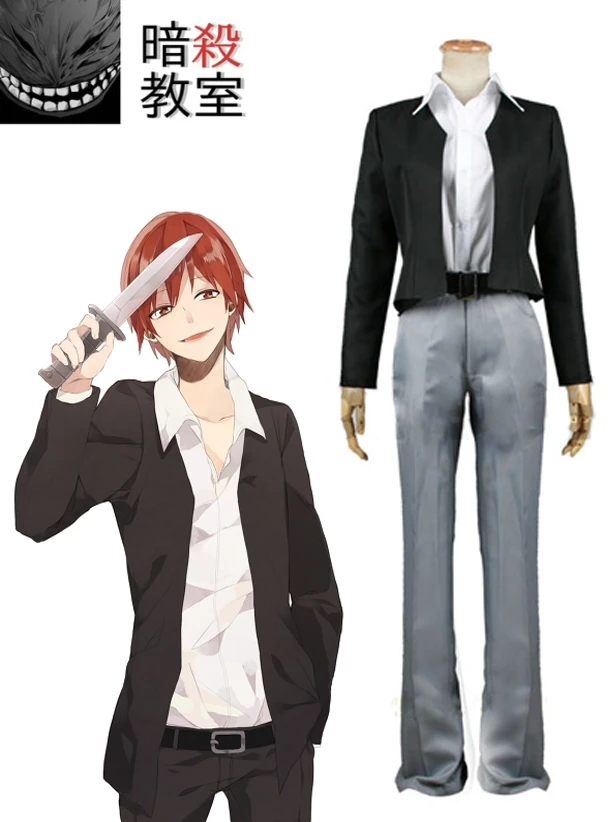 セクシー な ハロウィン クリスマス暗殺教室クラス 3 E カルマ Akabane スーツ アニメ コス プレ衣装 Cosplay Naruto Costume Cosplay Bootscostume Play Aliexpress セクシー な ハロウィン クリスマス暗殺教室クラス 3 E カルマ Akabane スーツ アニメ コス プレ衣装 Cosplay Naruto Costume Cosplay Bootscostume Play Aliexpress