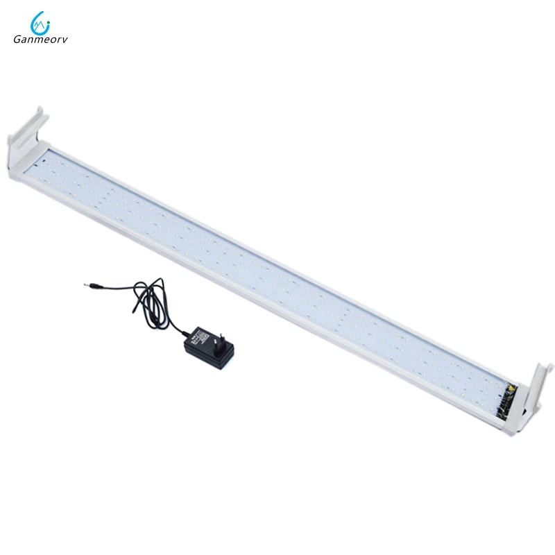 

95-115cm 36W colorful Aquarium LED light Fish Tank Light Lamp with Extendable Brackets 135 LED light for Aquarium Lighting decro