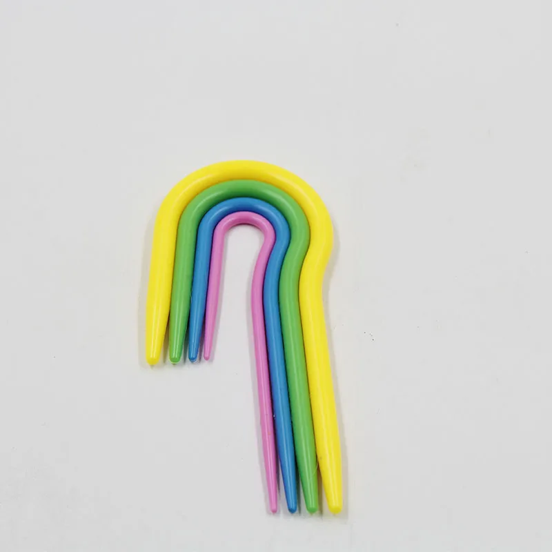 High quality Scarves sweater Knitting Needles U shaped curved needle