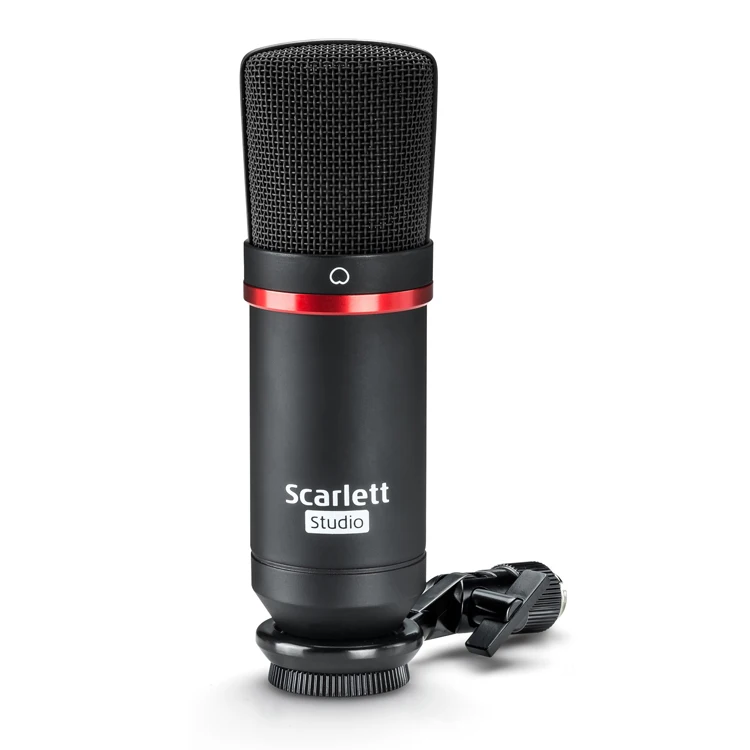 Focusrite Scarlett Solo Studio(2nd Gen) USB Запись Звуковая карта гарнитура Набор аудио интерфейс студийный пакет включает CM25 и HP60