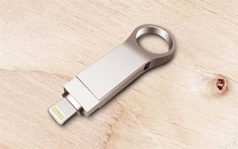 Richwell Usb флэш-накопитель 8 Гб оперативной памяти, 16 Гб встроенной памяти, 32 Гб 64 Гб флэш-накопитель 128 Гб металлический флеш-накопитель для iPhone 8/5/5S/6/6s Plus/7/7 Plus/ipad Pendrive