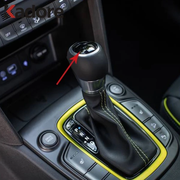 For Hyundai Kona Encino Kauai SUV 2017 2020 AT Gear Shift Knob Upper