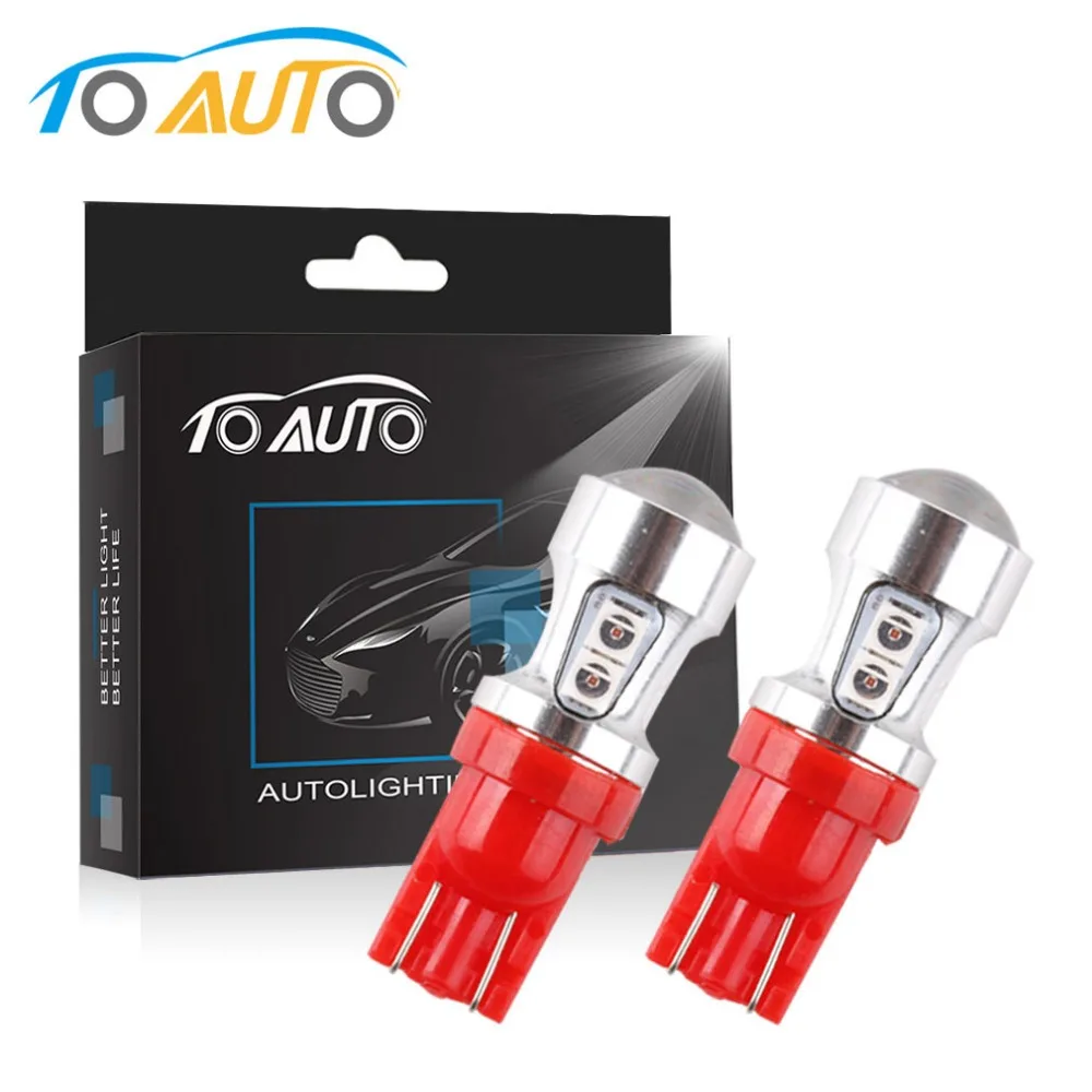 СВЕТОДИОДНЫЕ Лампы Canbus T10 W5W 12 В 10SMD 194 | Автомобили и мотоциклы