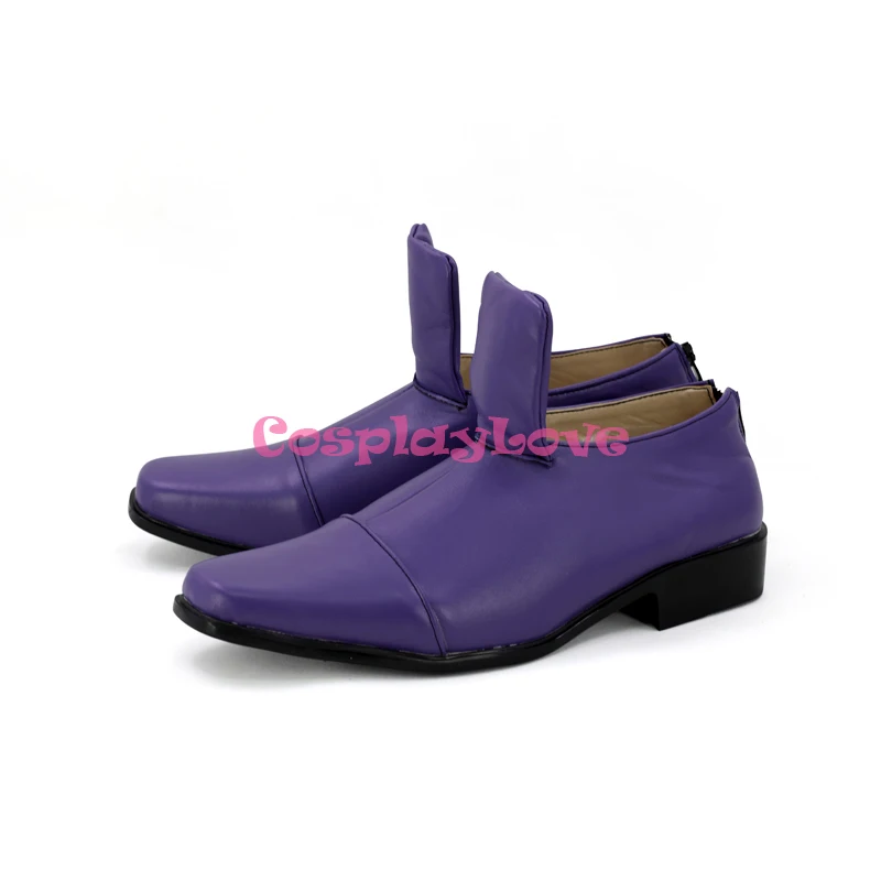 JoJo's Bizarre Adventure Part 5 Diavolo Purple Cosplay Shoes Boots Newest Custom Made For Halloween CosplayLove (1)