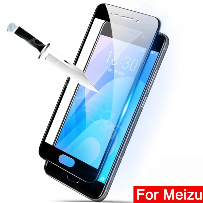 Защитное стекло для Meizu M5s M5c M3s защитный чехол из закаленного стекла экрана Maisie Meizy