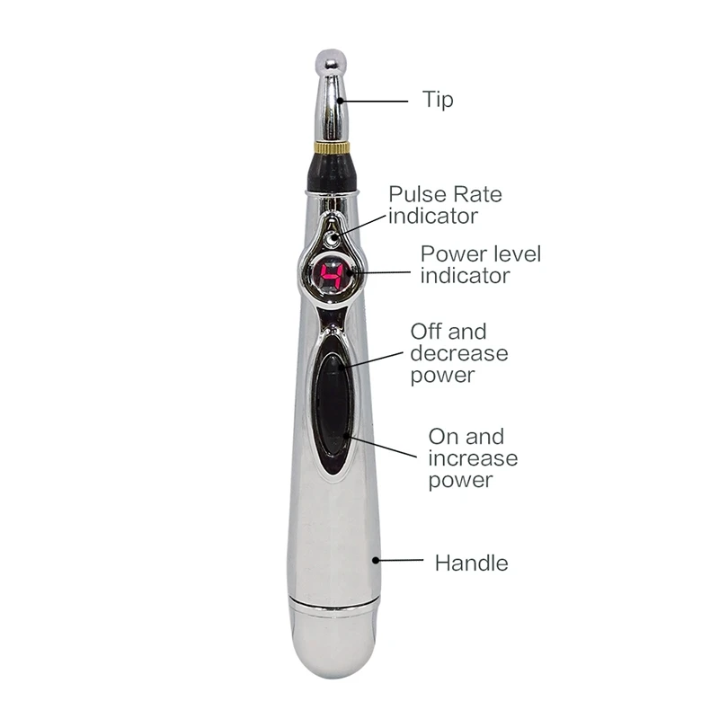 Электронный акупунктурный карандаш Электрический меридианс машинка для иглоукалывания Магнитная терапия инструмент для лечения ручка для иглоукалывания уход за лицом