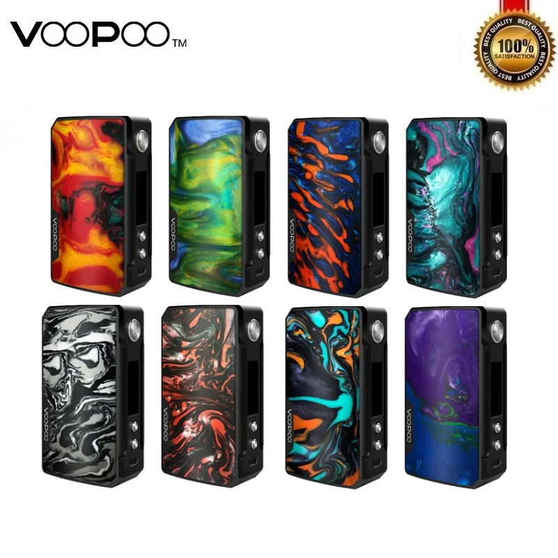 Оригинальный бокс-мод Voopoo Drag 2 177 Вт Подходит для испарителя Uforce Vape чип GENE. fit с