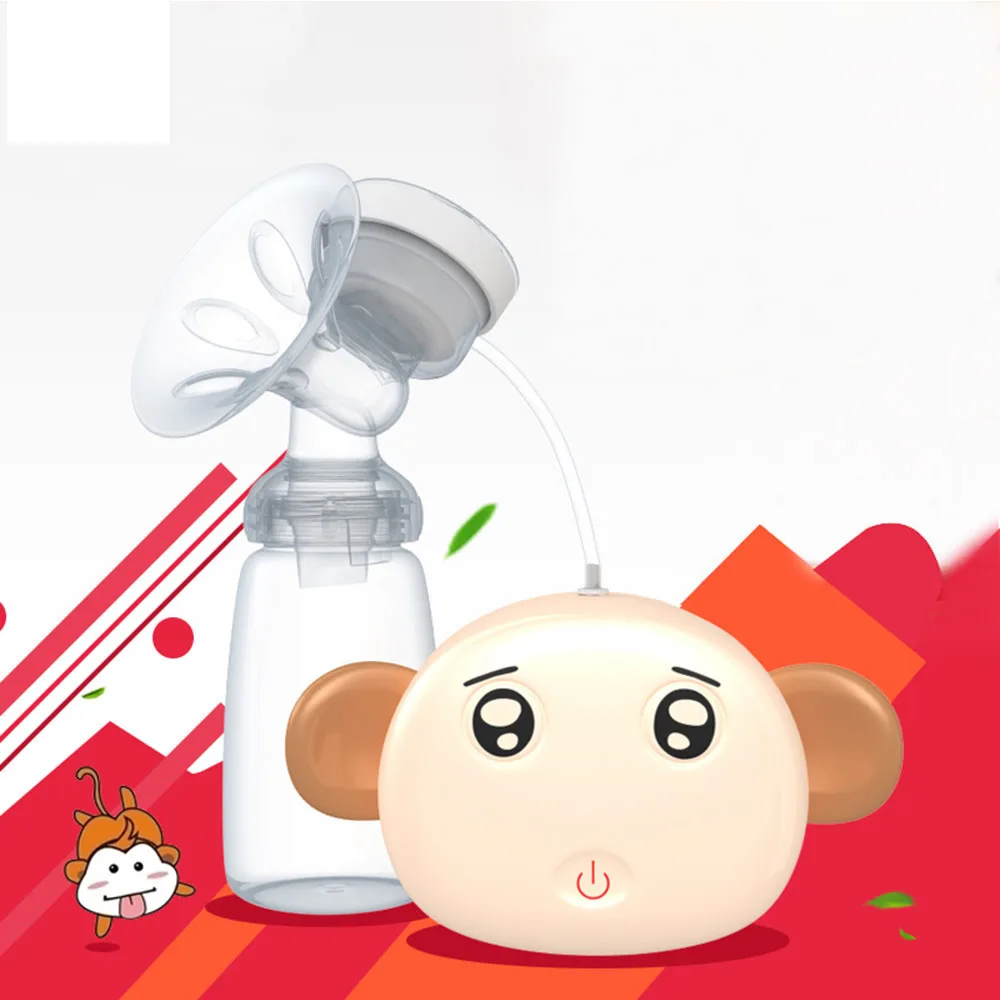 Gambar Susu Pompa 150 Ml Menyusui Lucu Hewan Payudara Listrik Diy