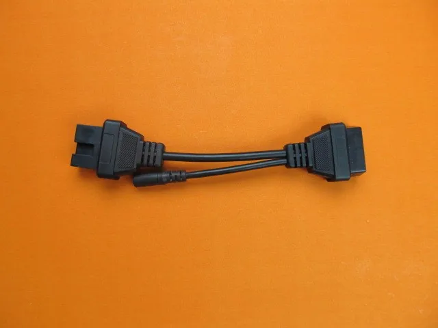 ДЛЯ MITSUBISHI 12P до 16 Pin Женский OBD 2 Диагностика расширения инструмент OBD 2 OBDII адаптер Соединительный кабель