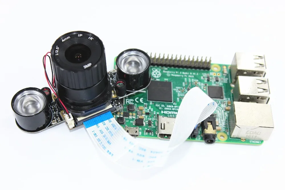 Raspberry Pi 3 B+ 5MP камера IR-CUT 5MP 72 градусов фокусное расстояние ночное видение NoIR камера для Raspberry Pi 3 Model B