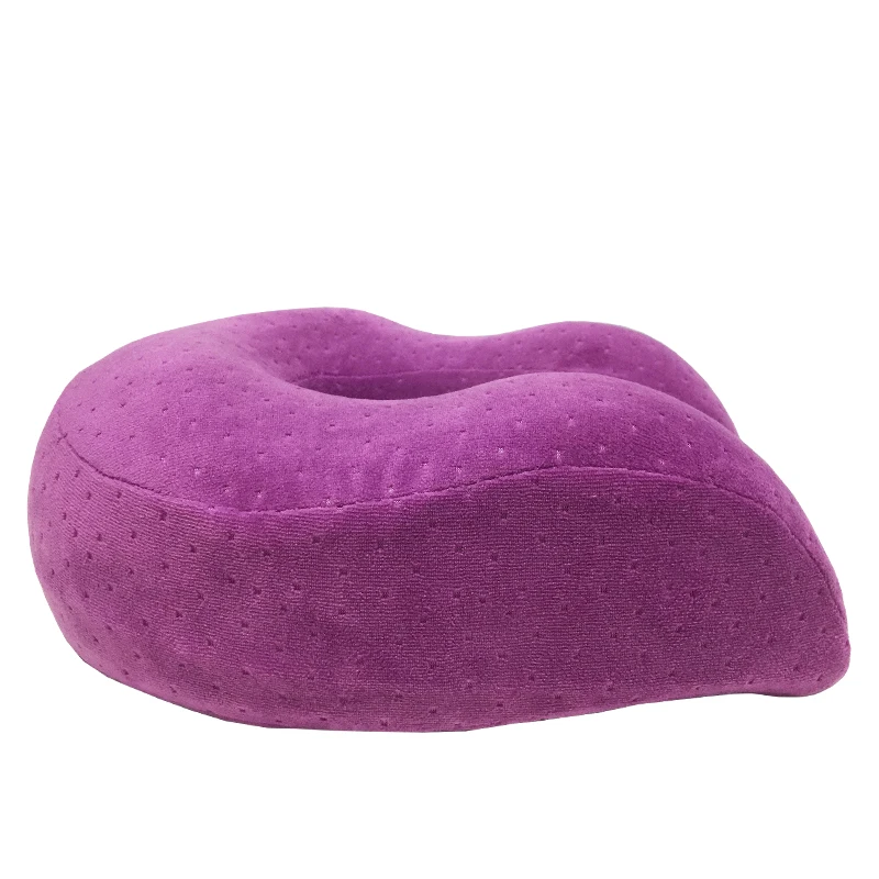 Murah Kualitas tinggi Leher Bantal Tidur Siang U Bantal Perjalanan Pesawat Tengah Hari mobil Headrest Serviks Bantal Perawatan Tulang Belakang Leher 1 pcs