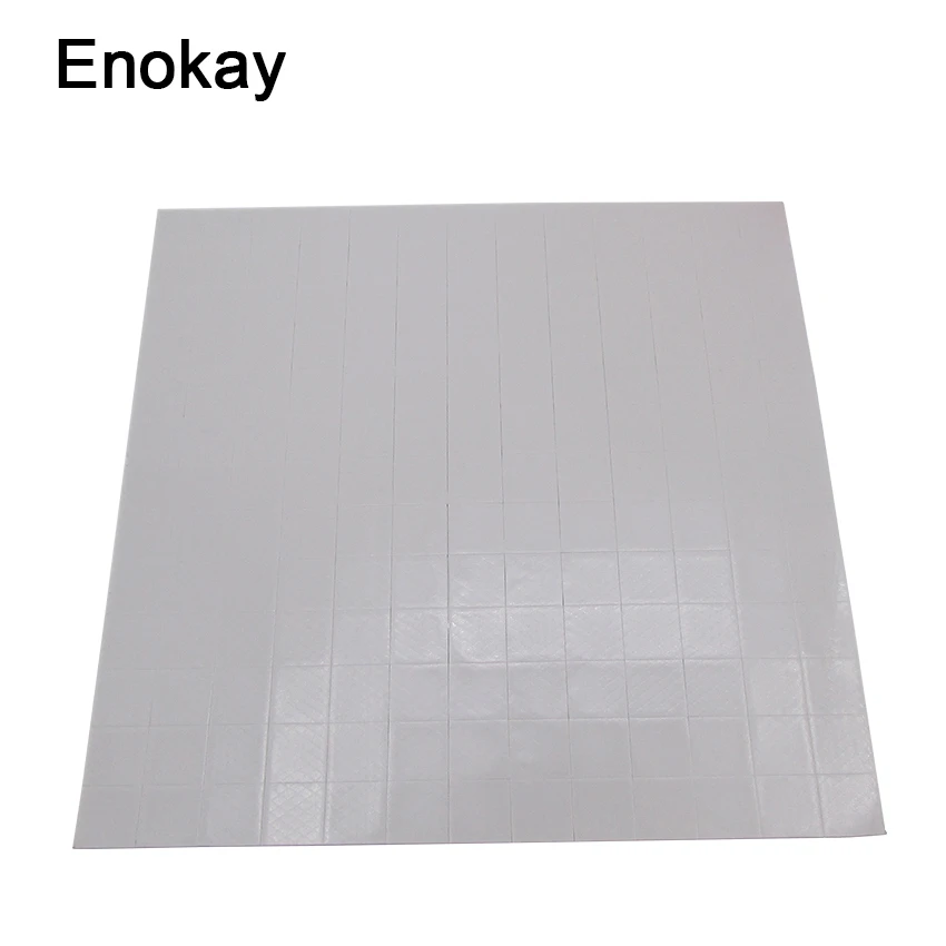 Enokay 10 шт. в партии 15X15x1 мм для Xbox PS PC VGA GPU микросхема IC чип радиатор Силиконовый Проводящий термопаста Соединения Pad