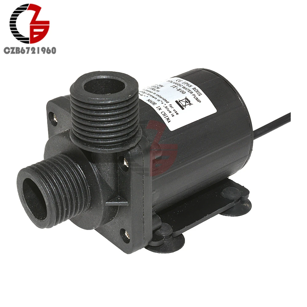800L/H DC 12V 24V Hot Water Circulation Pump Solar Water Pump Brushless Motor 800L/H DC 12V 24V Hot Water Circulation Pump Solar Water Pump Brushless Motor