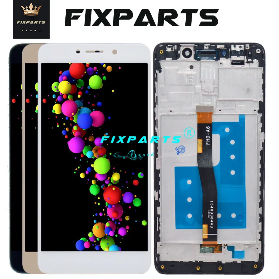 Huawei GR5 2017 Honor 6X LCD Display Touch Screen Digitizer Assembly With Frame Replacement For Honor6X Huawei Honor 6X LCD (6)