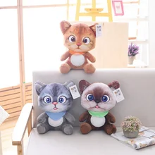 20 см милые мягкие 3D моделирование мягкие игрушки для кошек диван подушка Kawaii Плюшевые Животные Кошки куклы игрушки подарки