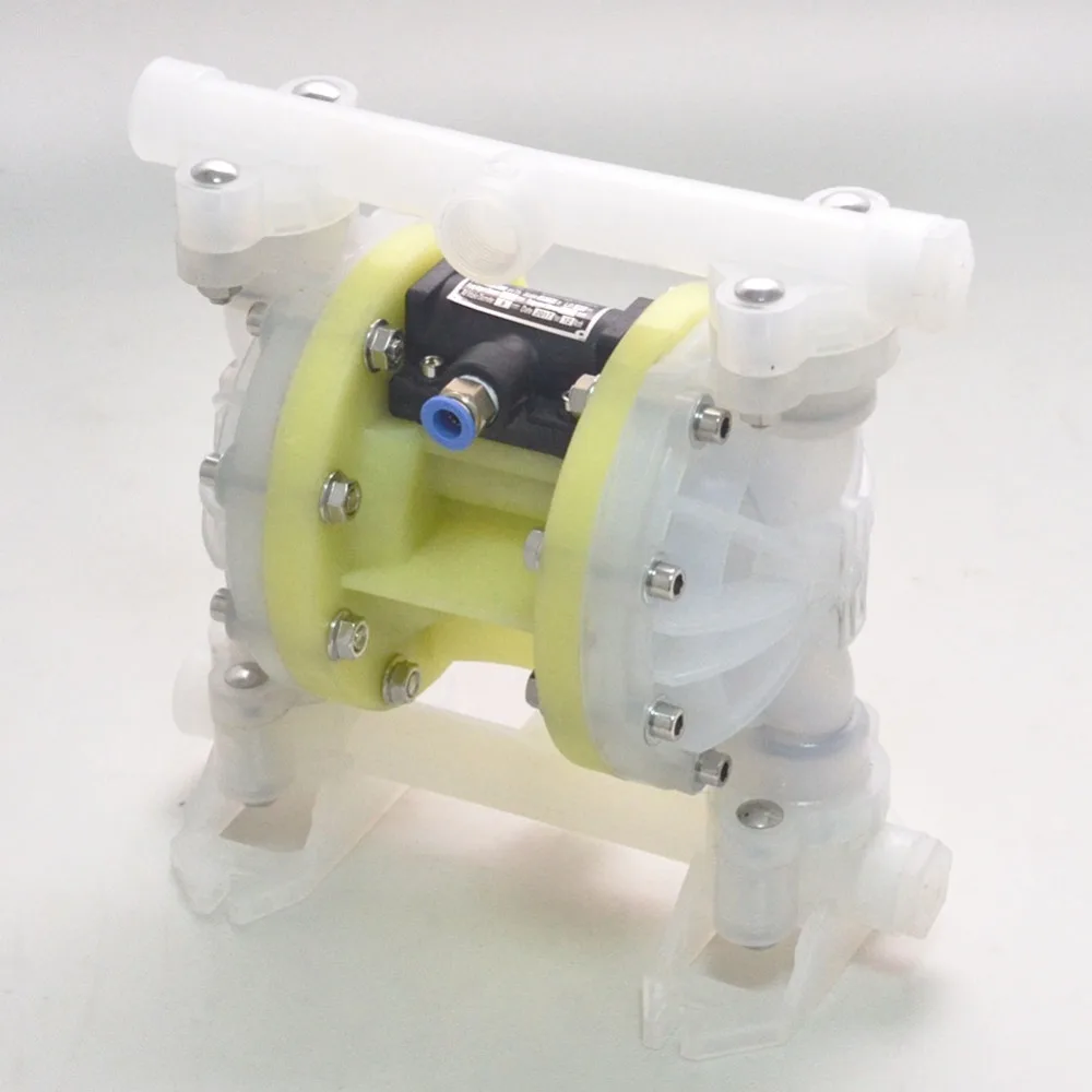 

Double Diaphragm Air Pump Chemical Industrial Polypropylene 1/2 or 3/4" NPT High Quality
