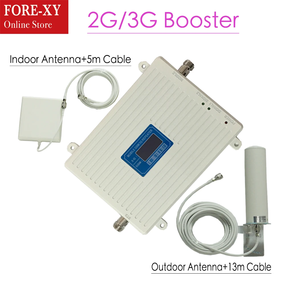 

2g 3g GSM Repeater Dual Band Booster GSM 900MHz UMTS 2100MHz Cell Phone Signal Repeaters GSM 3G Amplifier GSM WCDMA booster